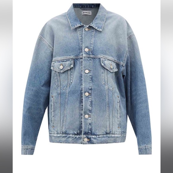 BALENCIAGA BEBE DENIM JACKET - Picture 1 of 6